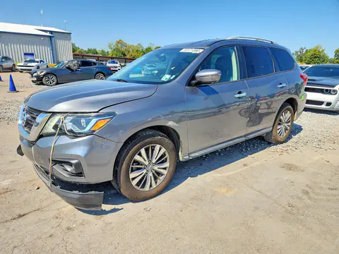 5N1DR2CN9LC582317 — 2020 Nissan Pathfinder, Передняя часть (Front End), фото до ремонта