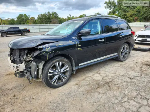 5N1DR2DN4LC621698 — 2020 Nissan Pathfinder, Передняя часть, фото до ремонта
