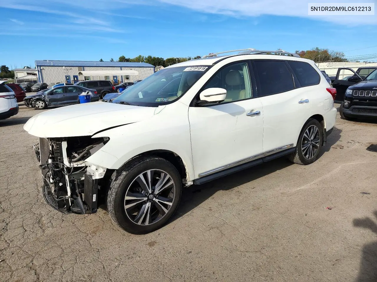2020 Nissan Pathfinder Platinum VIN 5N1DR2DM9LC612213 фото 1