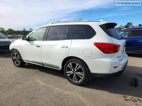 2020 Nissan Pathfinder Platinum VIN 5N1DR2DM9LC612213 фото 2