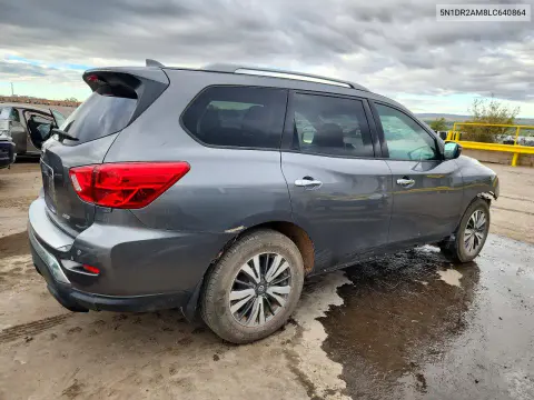 2020 Nissan Pathfinder S VIN 5N1DR2AM8LC640864 фото 3