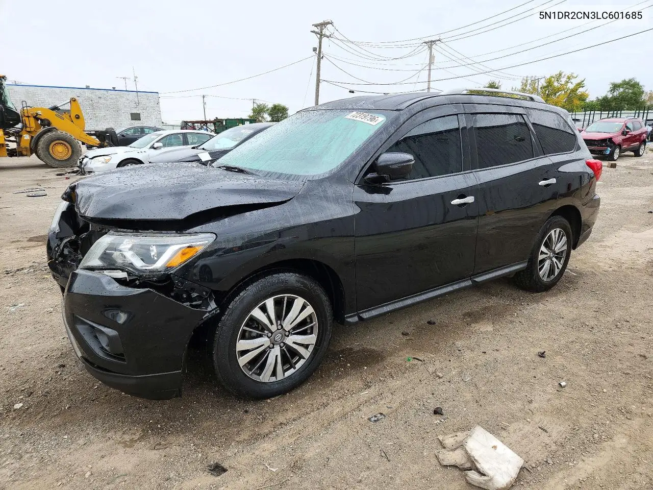2020 Nissan Pathfinder Sl VIN 5N1DR2CN3LC601685 фото 1