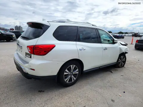 2020 Nissan Pathfinder Sl VIN 5N1DR2CN4LC625302 фото 3