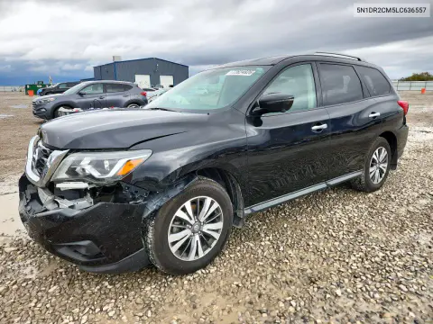 5N1DR2CM5LC636557 — 2020 Nissan Pathfinder, Задняя часть, фото до ремонта