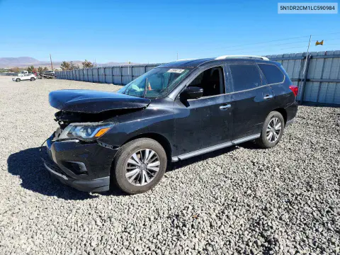 2020 Nissan Pathfinder Sl VIN 5N1DR2CM1LC590984 фото 1