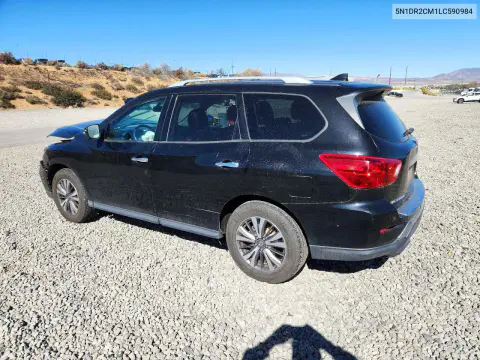 2020 Nissan Pathfinder Sl VIN 5N1DR2CM1LC590984 фото 2