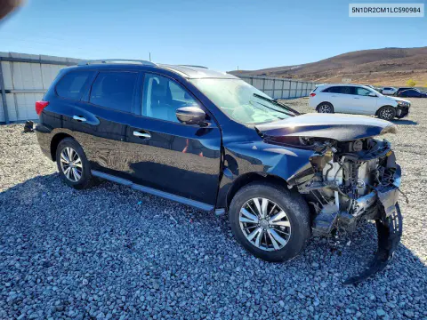 2020 Nissan Pathfinder Sl VIN 5N1DR2CM1LC590984 фото 4
