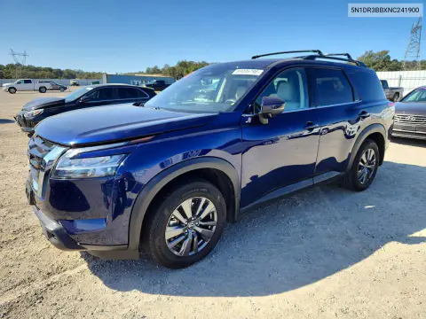 5N1DR3BBXNC241900 — 2022 Nissan Pathfinder, Передняя часть, фото до ремонта