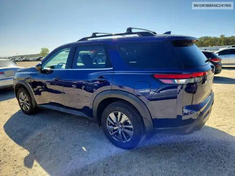 2022 Nissan Pathfinder Sv VIN 5N1DR3BBXNC241900 фото 2