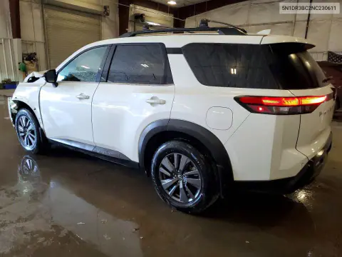 2022 Nissan Pathfinder Sv VIN 5N1DR3BC2NC230611 фото 2