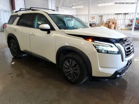 2022 Nissan Pathfinder Sv VIN 5N1DR3BC2NC230611 фото 4