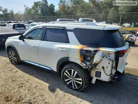 5N1DR3DK0RC201909 — 2024 Nissan Pathfinder, фото 2 с аукциона Copart, Пожар