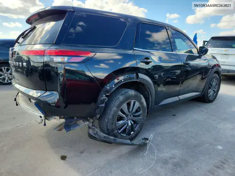2024 Nissan Pathfinder S VIN 5N1DR3AA5RC263821 фото 3