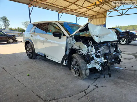 2024 Nissan Pathfinder S VIN 5N1DR3AA4RC280187 фото 4