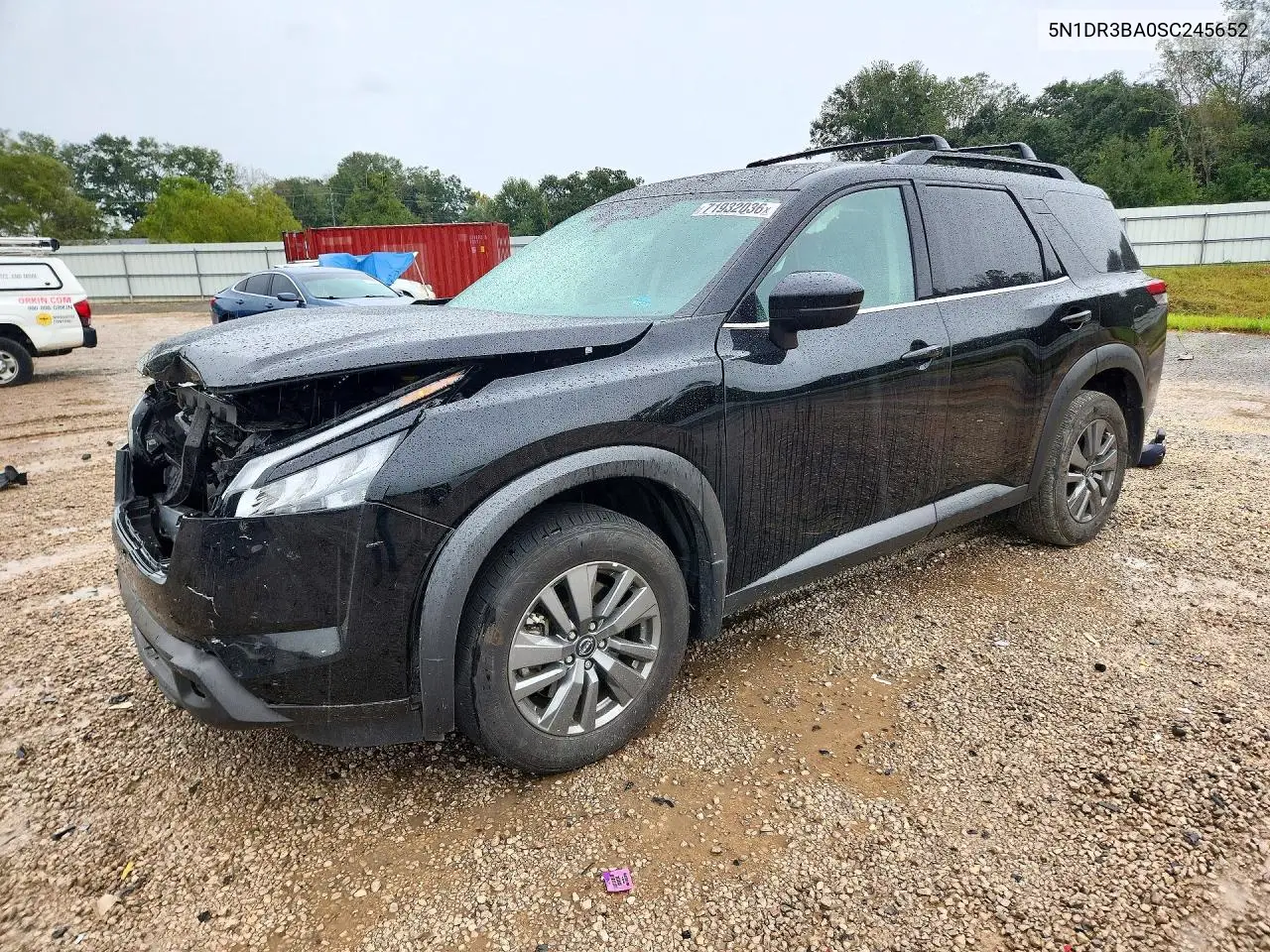 2025 Nissan Pathfinder Sv VIN 5N1DR3BA0SC245652 фото 1
