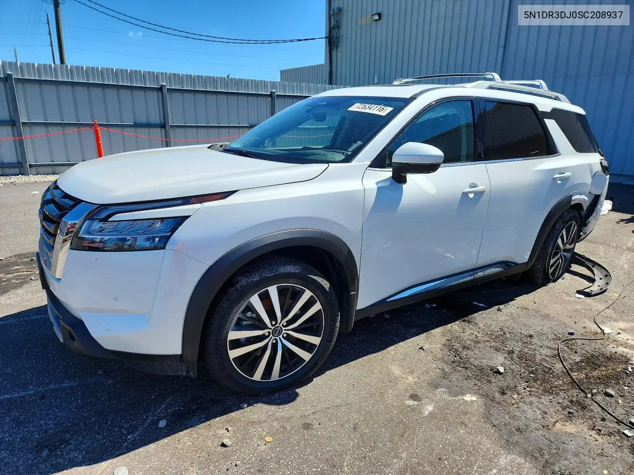 2025 Nissan Pathfinder Platinum VIN 5N1DR3DJ0SC208937 фото 1