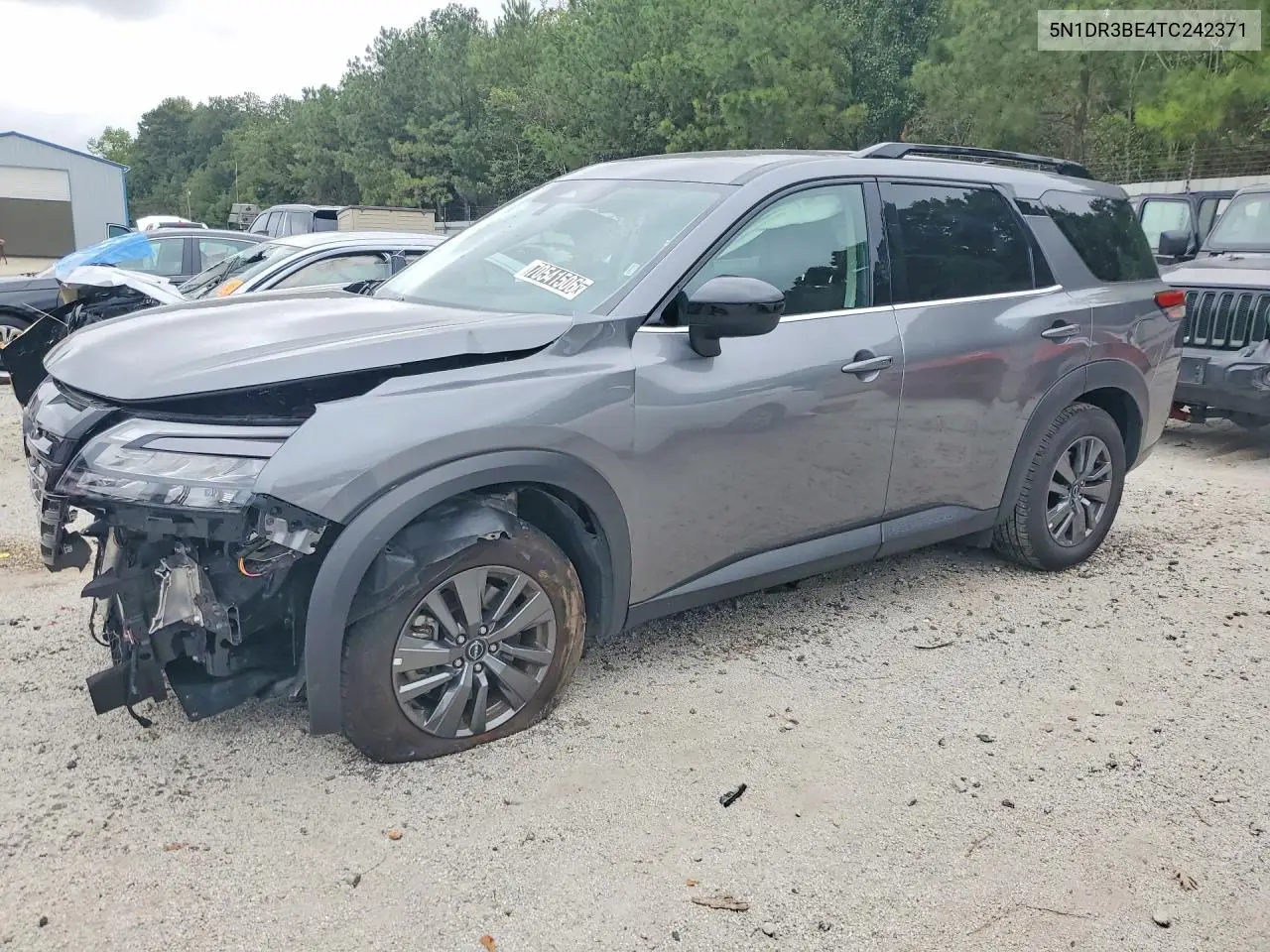 2026 Nissan Pathfinder Sv VIN 5N1DR3BE4TC242371 фото 1
