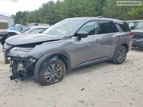 5N1DR3BE4TC242371 — 2026 Nissan Pathfinder, Передняя часть, фото до ремонта