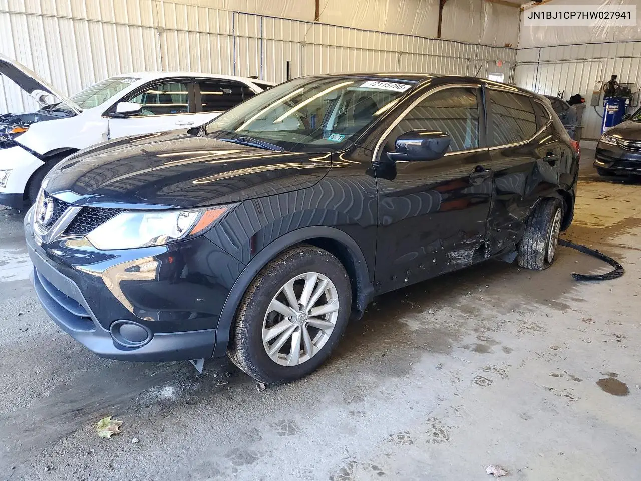 2017 Nissan Rogue Sport S VIN JN1BJ1CP7HW027941 фото 1