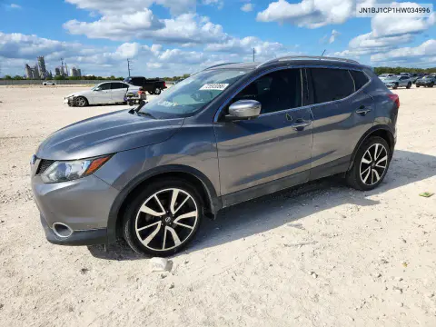 JN1BJ1CP1HW034996 — 2017 Nissan Qashqai, Передняя часть, фото до ремонта