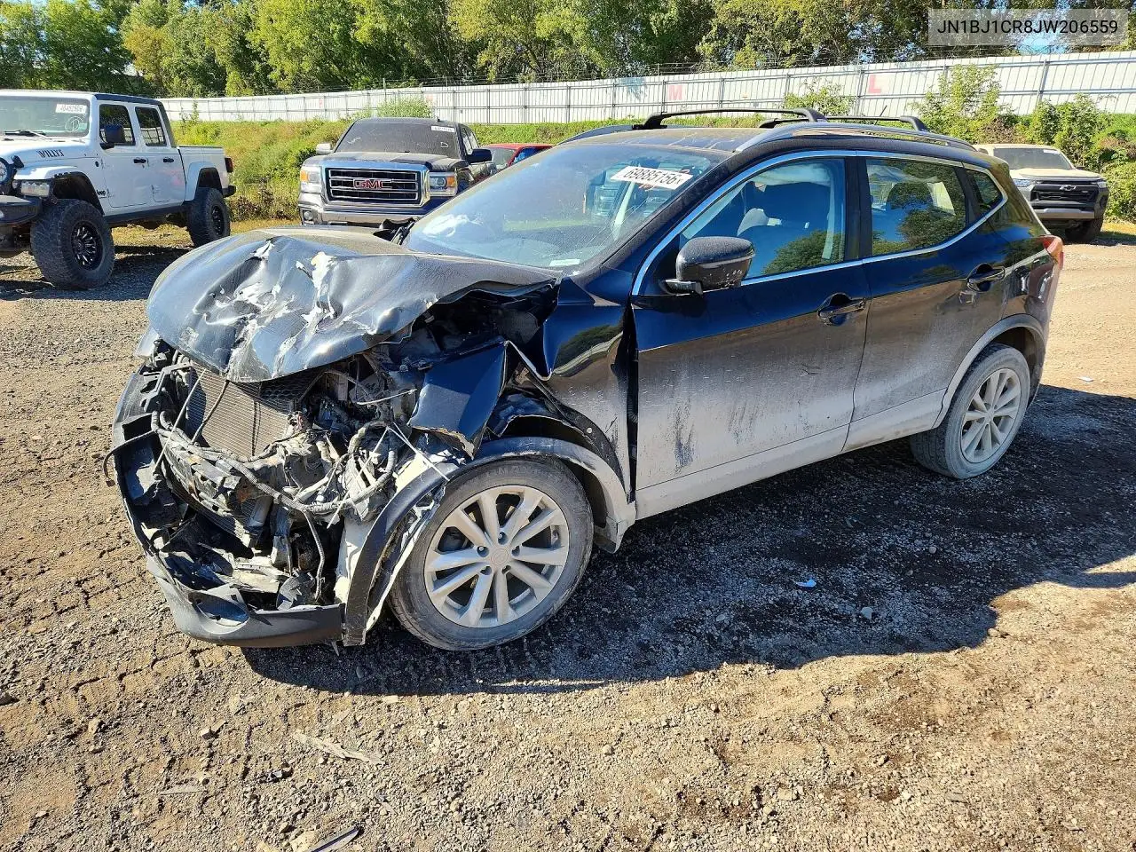 2018 Nissan Rogue Sport Sv VIN JN1BJ1CR8JW206559 фото 1