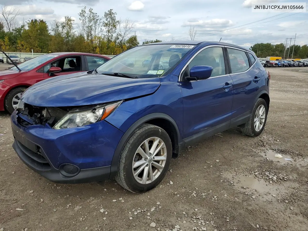 2018 Nissan Rogue Sport S VIN JN1BJ1CPXJW105666 фото 1