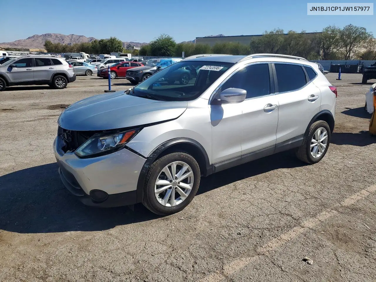 2018 Nissan Rogue Sport Sv VIN JN1BJ1CP1JW157977 фото 1