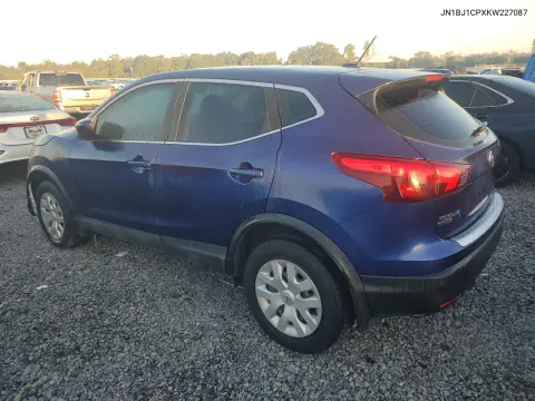 2019 Nissan Rogue Sport S VIN JN1BJ1CPXKW227087 фото 2