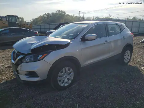 JN1BJ1CW6LW368098 — 2020 Nissan Qashqai, Передняя часть, фото до ремонта