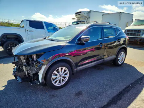 JN1BJ1CV3LW547285 — 2020 Nissan Qashqai, Передняя часть, фото до ремонта