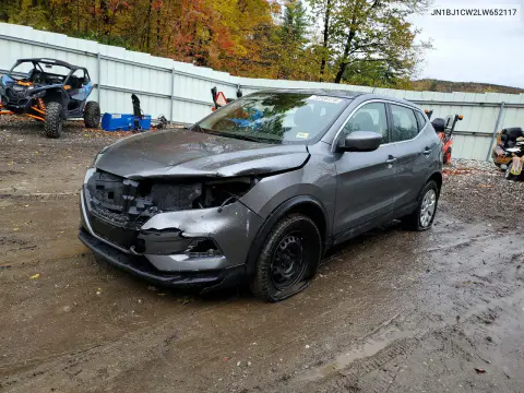 JN1BJ1CW2LW652117 — 2020 Nissan Qashqai, Передняя часть, фото до ремонта