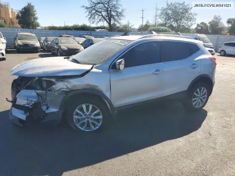 JN1BJ1CV5LW541021 — 2020 Nissan Qashqai, Передняя часть, фото до ремонта
