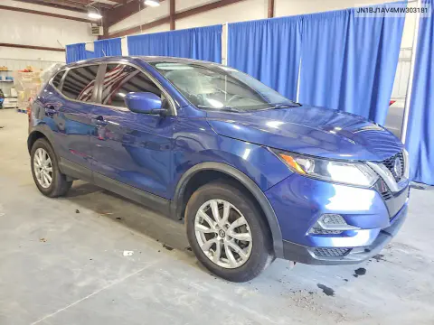 2021 Nissan Rogue Sport S VIN JN1BJ1AV4MW303181 фото 4