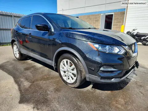 2021 Nissan Rogue Sport S VIN JN1BJ1AW7MW449647 фото 4