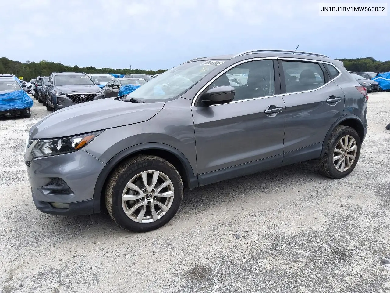 2021 Nissan Rogue Sport Sv VIN JN1BJ1BV1MW563052 фото 1