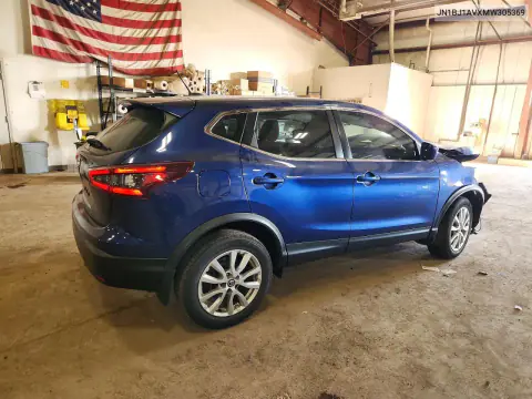 2021 Nissan Rogue Sport S VIN JN1BJ1AVXMW305369 фото 3