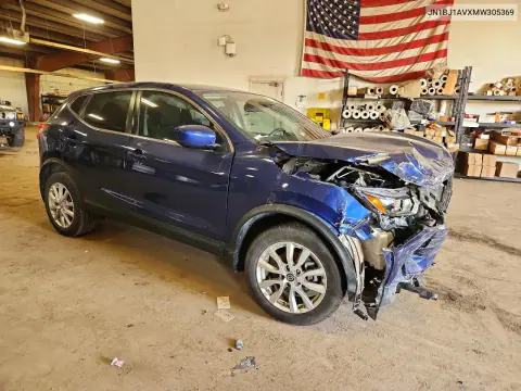 2021 Nissan Rogue Sport S VIN JN1BJ1AVXMW305369 фото 4