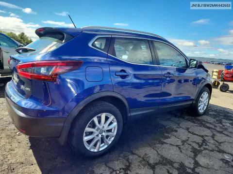 2021 Nissan Rogue Sport Sv VIN JN1BJ1BW2MW442653 фото 3