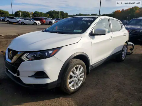 JN1BJ1AW4NW471087 — 2022 Nissan Qashqai, Задняя часть, фото до ремонта