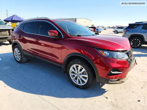 2022 Nissan Rogue Sport Sv VIN JN1BJ1BV9NW343949 фото 4