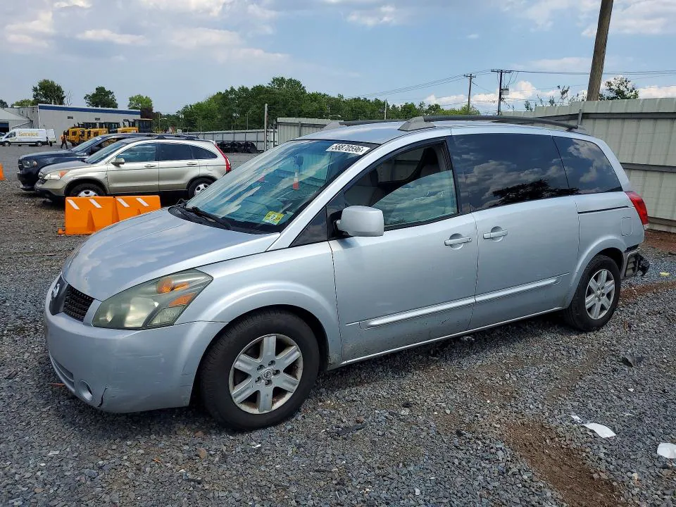 2004 NISSAN QUEST VIN 5N1BV28U54N367610 фото 1