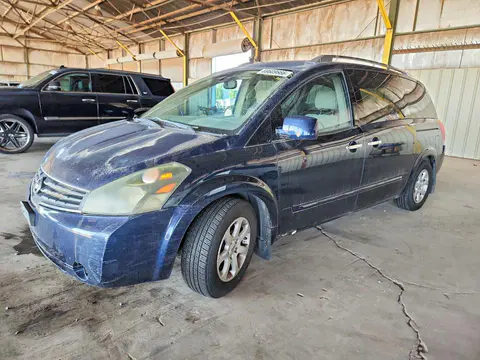 5N1BV28U67N103932 — 2007 Nissan Quest, Задняя часть (Rear End), фото до ремонта