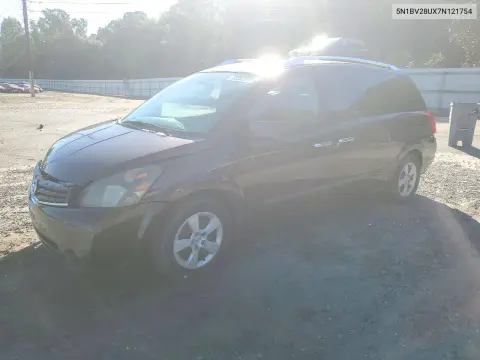 5N1BV28UX7N121754 — 2007 Nissan Quest, Передняя часть, фото до ремонта