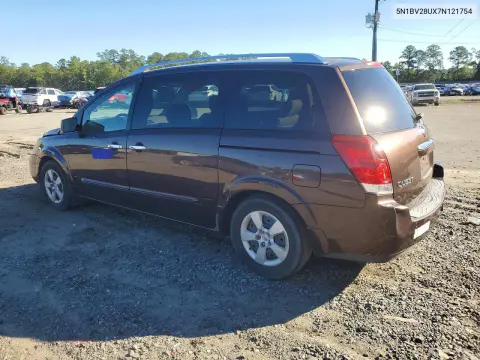 2007 Nissan Quest 3.5 VIN 5N1BV28UX7N121754 фото 2