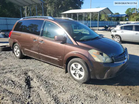2007 Nissan Quest 3.5 VIN 5N1BV28UX7N121754 фото 4