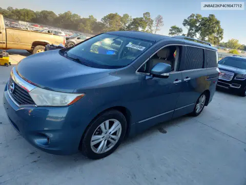JN8AE2KP4C9047712 — 2012 Nissan Quest, Передняя часть, фото до ремонта