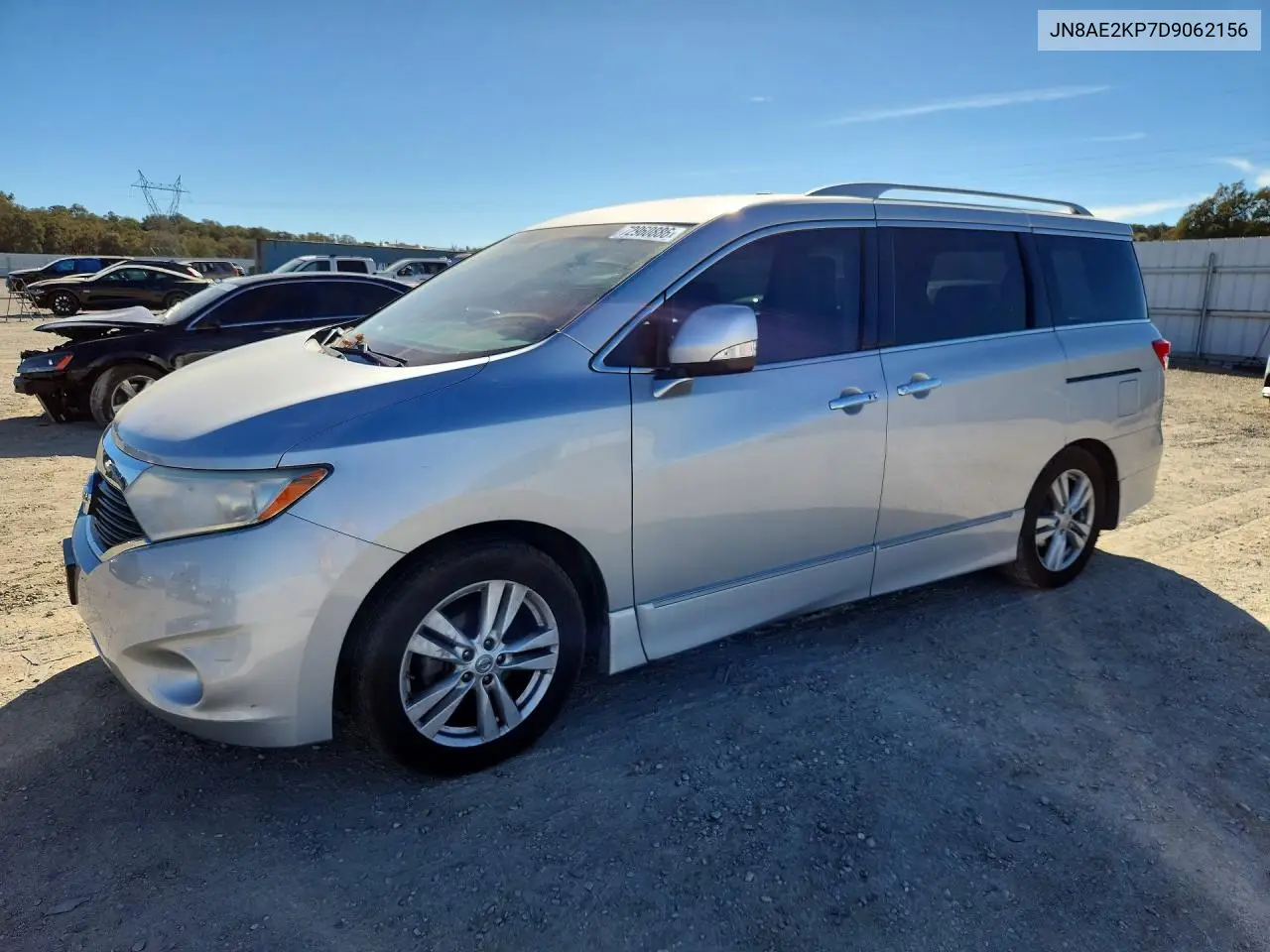2013 Nissan Quest 3.5 S VIN JN8AE2KP7D9062156 фото 1