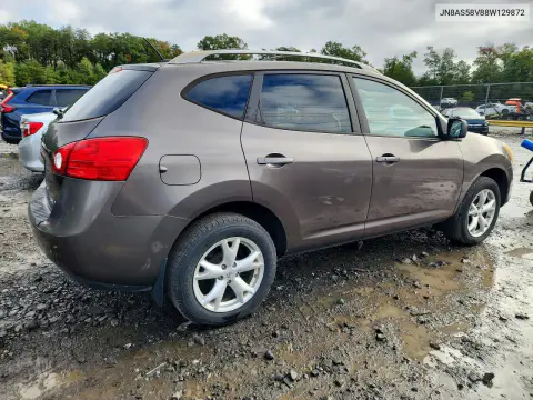 2008 Nissan Rogue S VIN JN8AS58V88W129872 фото 3