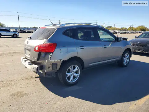 2008 Nissan Rogue S VIN JN8AS58VX8W146463 фото 3