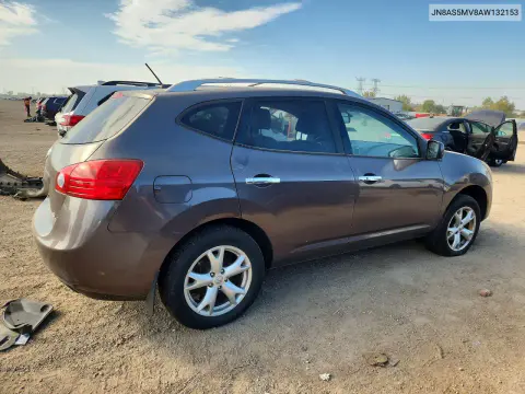 2010 Nissan Rogue S VIN JN8AS5MV8AW132153 фото 3